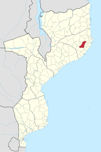 Meconta district in Mozambique Meconta District in Mozambique 2018.svg