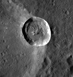 Mena (Mercurian crater)
