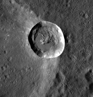 <span class="mw-page-title-main">Mena (Mercurian crater)</span> Crater on Mercury