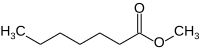 Immagine illustrativa dell'articolo Methyl eptanoate