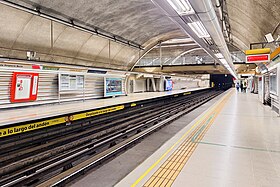 Intérieur de la station.