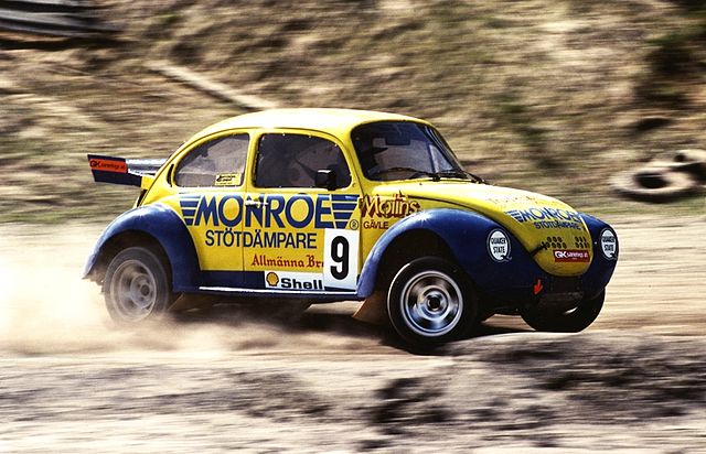 Volkswagen Beetle modified for rallycross