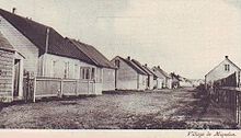 The village of Miquelon c. 1930