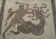 Heracles slaying the Lernaean Hydra