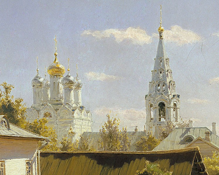 File:Moscow Courtyard (Polenov, 1878) - Google Art Project detail3.jpg