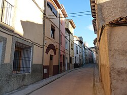 Moyuela - Calle Barrio Verde.JPG