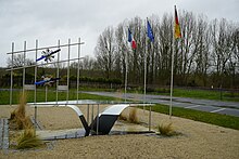 Le mémorial de l'événement à Muizon.