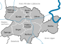Städte und Gemeinden im Kreis Herford