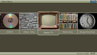 <span class="mw-page-title-main">MythTV</span> Free and open source home entertainment application