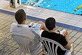 Compétition réservée aux garçons et filles de 11 ans, organisée par le CNB (Club nautique brestois) à la piscine Foch.