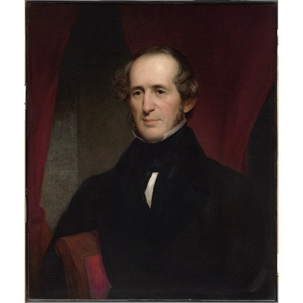 Portrait of Vanderbilt by Nathaniel Jocelyn in 1846