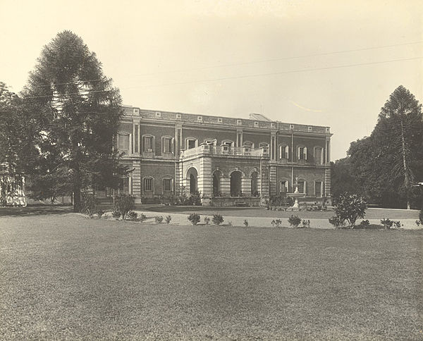 Nawab's Dilkusha Garden, Dhaka (1904) by Fritz Kapp.