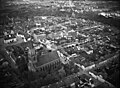 Luchtfoto centrum Neubrandenburg, 1943, vóór de verwoesting door het Rode Leger