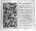 ♣ Nicolas Andry de Boisregard, Orthopedia, 1743, Titelpagina