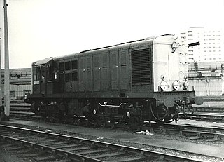 British Rail Class 16 Diesel electric locomotive built by the North British Locomotive Company