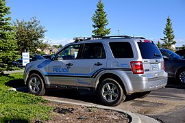 Northern Wyoming Community College District Police Ford Escape XLT second generation at Gillette College