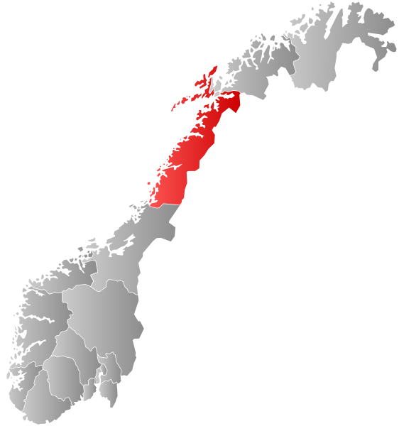 ファイル:Norway Counties Nordland Position.svg