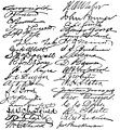 Olden Times in Colorado - Signatures of the Committee of Safety page 1.jpg