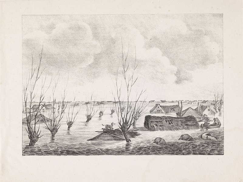 File:Overstroomde land bij Wolvega, 1825, RP-P-OB-87.458.jpg