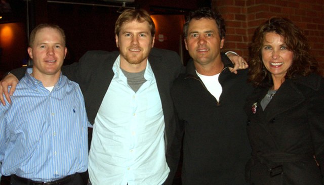 Broten in 2008 (second from right)