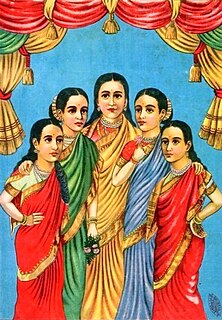 Panchakanya A group of five iconic heroines of Hindu epics