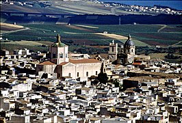 Panorama von Alcamo