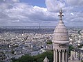 View from the top of the Sacré-Coeur to southwest