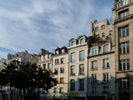 A Rue du Grenier-Saint-Lazare cikk illusztráló képe