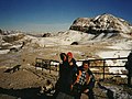 Passo pordoi Sas Pordoi - Rifugio Maria 2995 m View from Piz Boe 3152m (1998y.) - panoramio.jpg1.280 × 960; 204 KB
