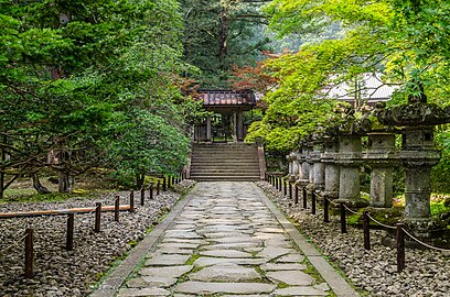 Rinnō-jin temppelin aluetta
