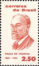 Paulo de Frontin 1960 Brazil stamp.jpg