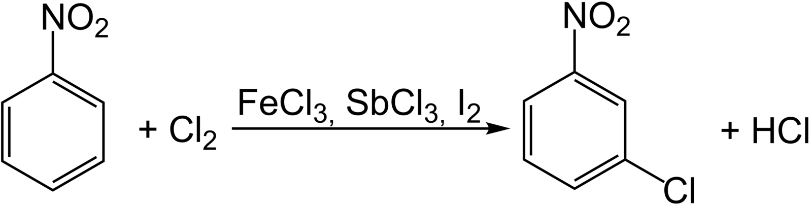 Хлорирование в присутствии. Нитробензол и хлор fecl3. Хлорирование нитробензола реакция. Хлорирование нитробензола. Нитробензол fecl3.