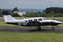 Piper PA-34-200T Seneca II Private, LUX Lucembursko (Findel), Lucembursko PP1372093532.jpg