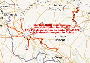 300px plan du tramway de tournai 1934 02 04