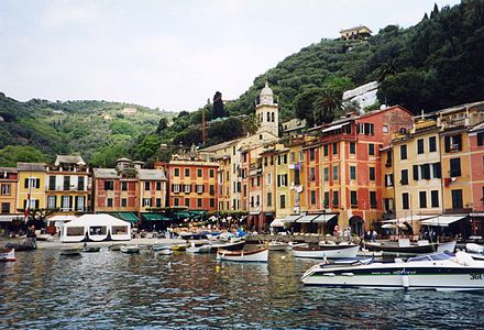 Portofino's scenic harbour