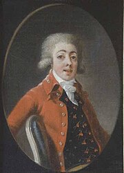 Portrait of the Singer Pierre-Jean Garat (1762-1823) by Alexandre Auguste Robineau c.1785