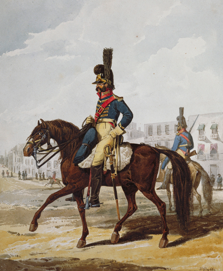Cavalry of the Royal Guard of the Police of Lisbon, 1812