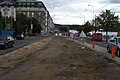 Čeština: Palackého náměstí v Praze při rekonstrukci English: Palackého náměstí square in Prague during reconstruction