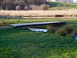 Praha - Hostavice, lávka přes Svépravický potok