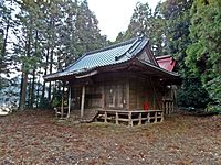 安福河伯神社社殿