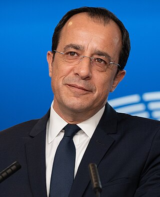 <span class="mw-page-title-main">Nikos Christodoulides</span> President of Cyprus since 2023