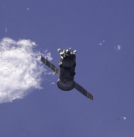 TGC "Progress M1-8" dopo lo sgancio dalla ISS