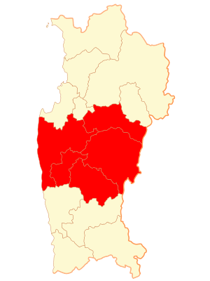 Провинция Лимари на карте