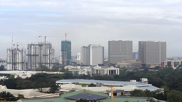 Quezon City CBD - Vertis North (view from QC Hall) (North Triangle, Quezon City)(2018-02-07).jpg