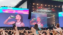 Rae Sremmurd performing on the Main Stage at Longitude Festival 2019 Rae Sremmurd performing on the Main Stage at Longitude Festival 2019.jpg