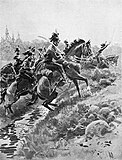 Swedish cavalry at Rakkestad