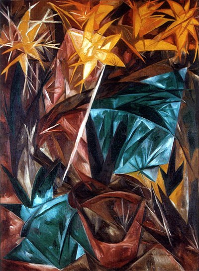 Rayonist Lilies, 1913