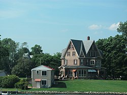 Una casa en Reedville, junio de 2010