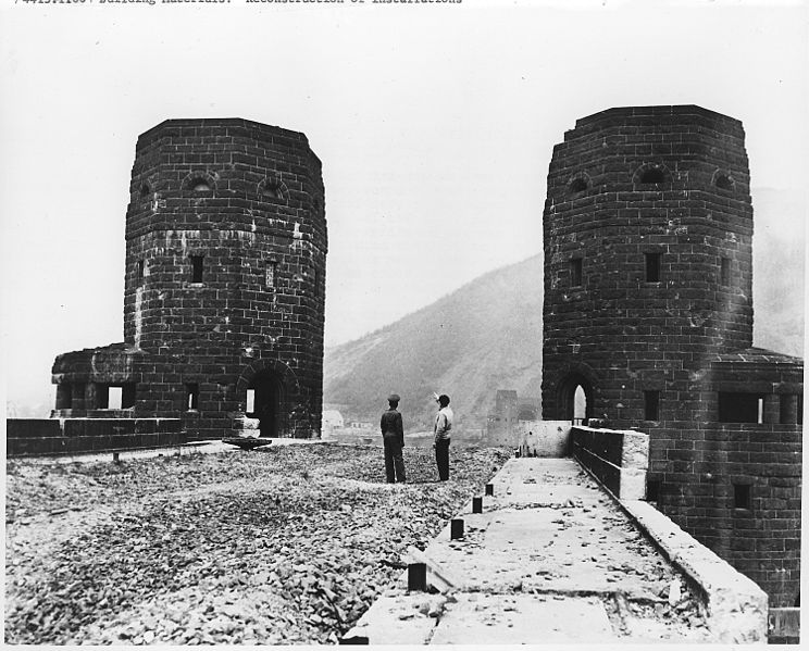 File:Remagen Bridge. Germany. 1950 - NARA - 292560.jpg