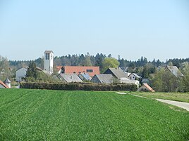 Västsikt över Rengetsweiler